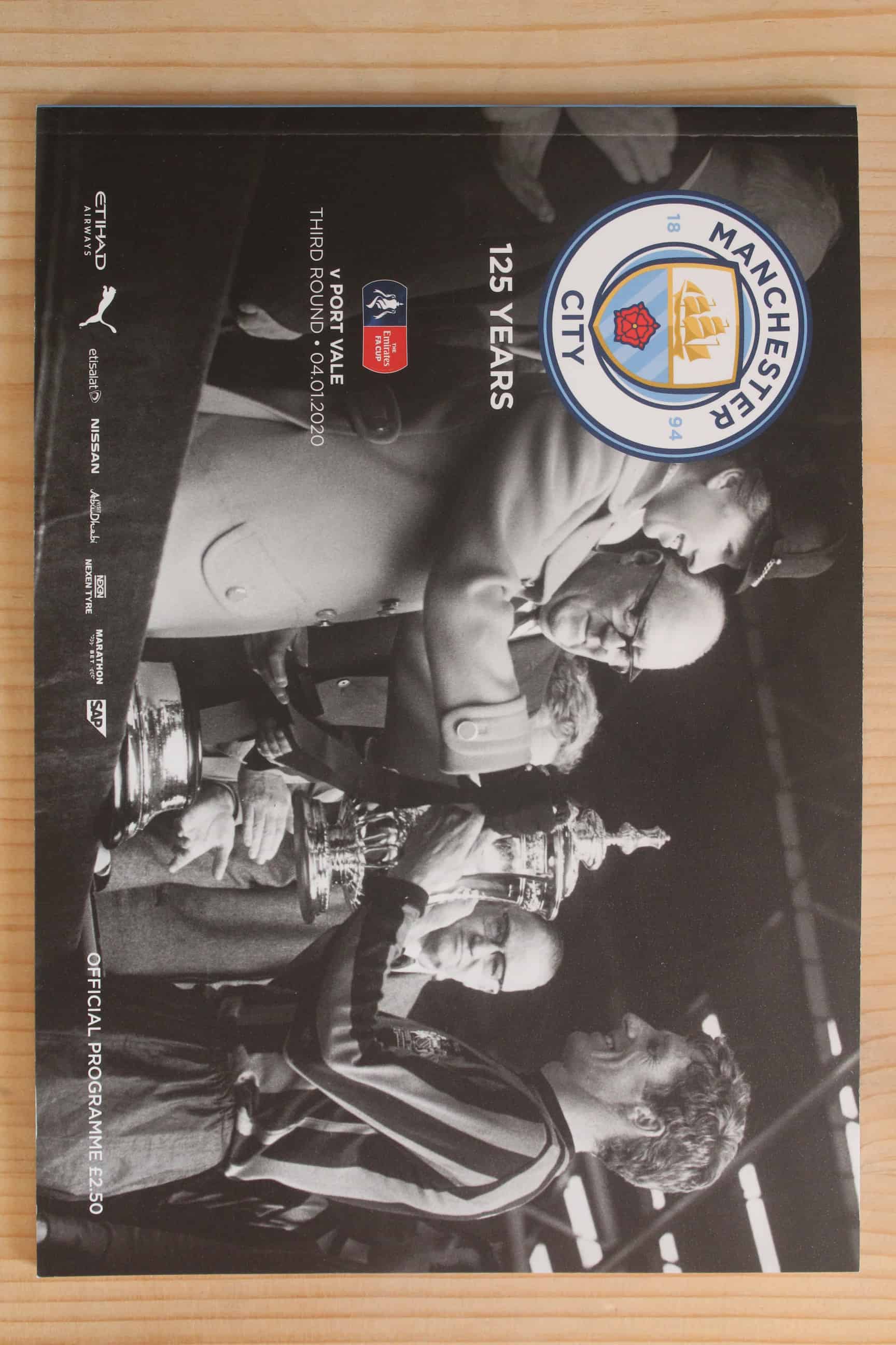 Manchester City FC v Port Vale FC